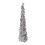 4.9ft PET Foldable Sequin Xmas Tree, 981g, Silver 13