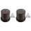 2Ensembles Gobelets À Dés ABS Marron, Accessoire Parfait Pour Jeux 1