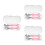 3Sets Cartoon Animal Cutlery Set Pink Infant Tableware Stainless Steel 1