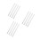 12Pcs Acrylic Baking Levelers White Dough Thickness Control Tools 1