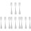 12 Pcs Small Metal Fruit And Dessert Forks For Cake Serving 1