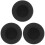 3Pièces Protection Simple Silicone Pour Localisateur De Chien Noir 1