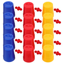 10Sets Zauberbecher Und Kugeln Set Für Kinder Magie Party Plastik