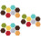 24Pcs Colorful Felt Hexagon Wall Stickers Odorless Decorative Stickers 1