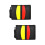 2Sets Multi-Functionele Scheidsrechter Kit Zwart Metaal En PVC 8