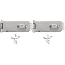 2Sets Türverschluss Riegel Sicherheitsschloss Für Tore Türen