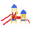 3Sets Plastic Miniature Playground Decor Assorted Ornament 1