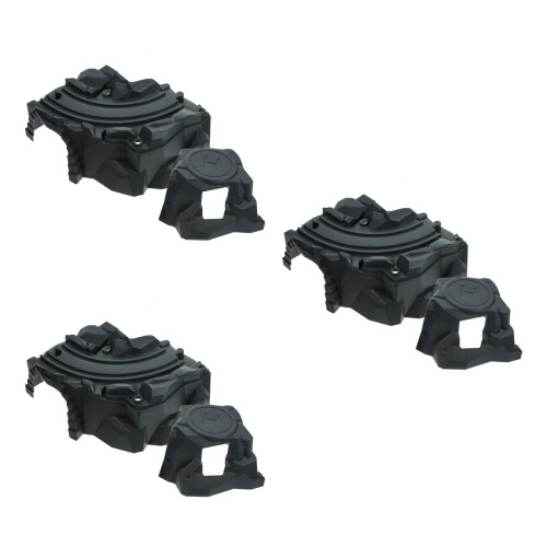 3Pcs Lightweight Plastic Tunnel Model for Kids Playing Railway Scenes