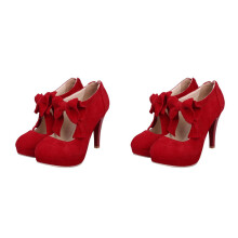 2Paires Escarpins Femme ĂtĂ© NĆud Mode