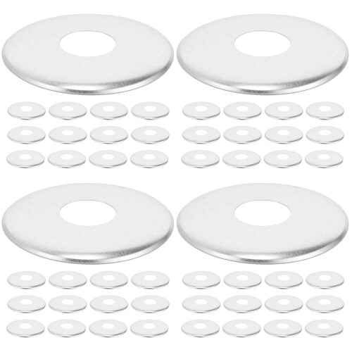 80Pcs Durable Silver Heat Gathering Shield for Fire Sprinkler Head Use