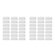 100Pcs Desktop Cable Management Clips White Pa66 for Home and Office