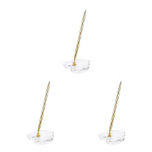 3Pcs Gold Wedding Sign-in Pen with Acrylic Heart Stand for Guest Book
