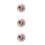 3Pcs Steel Freewheel Bike Cassette Flywheel Silver Durable Anti-Rust 1