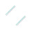 2Pcs Blue Wooden Growth Chart Canvas Baby Height Ruler for Wall Decor 1