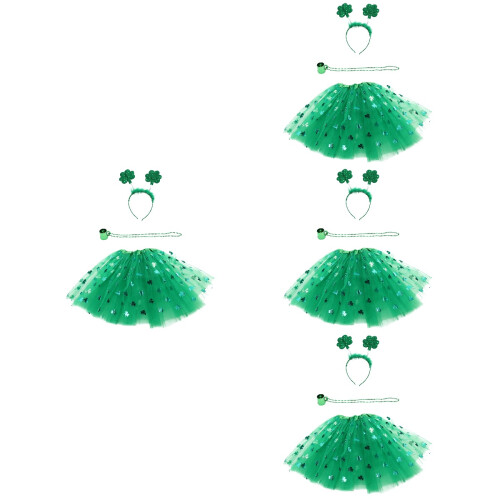 4Sets St Patrick's Day Party Costume Accessories Set