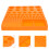 2Pièces Outil Rangement Embouts Orange Durable 9