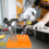 2Pièces Outil Rangement Embouts Orange Durable 11