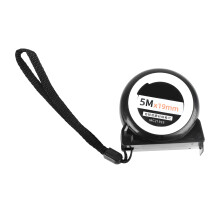 High Accuracy 5m Steel Tape Measure, Retractable, Self Locking, Matte Finish