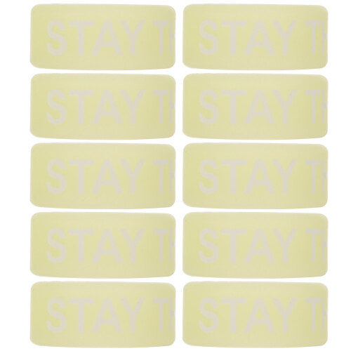 Unbranded 10 Pcs Drumstick Accessories Caps Kit Key Yellow