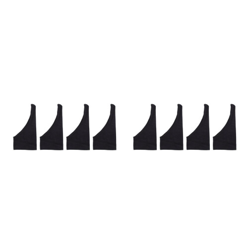 8Pcs Palm Rejection Drawing Gloves Black Polyester for Digital Artists