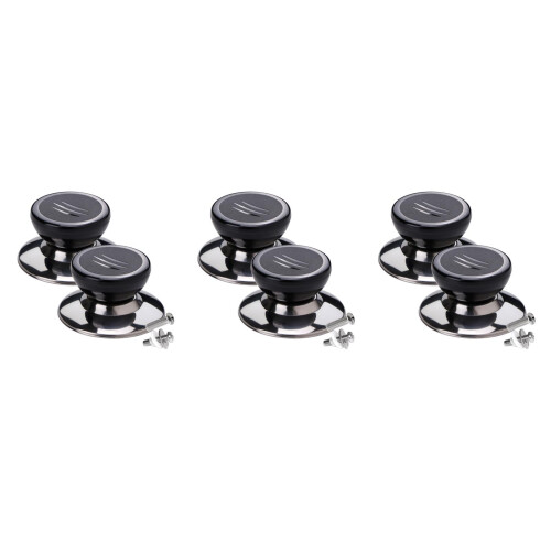 6 Pcs Universal Pot Lid Knob Replacement For Cookware Handles