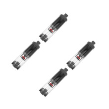 4Pcs Multi-Use Fish Tank Filter Pump with Easy Waste Monitoring Design