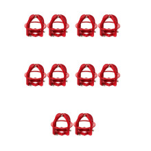 10Pcs Reliable Red Metal Fire Sprinkler Guard Head Cage Accessory