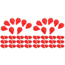 Set Of 2 Fruit Decorations Resin Ornaments Embellishment Charms