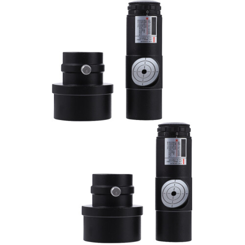 2Sets Durable Black Metal Telescope Alignment Collimator with Eyepiece 2