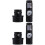 2Sets Durable Black Metal Telescope Alignment Collimator with Eyepiece 4