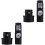 2Sets Durable Black Metal Telescope Alignment Collimator with Eyepiece 6