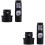 2Sets Durable Black Metal Telescope Alignment Collimator with Eyepiece 7
