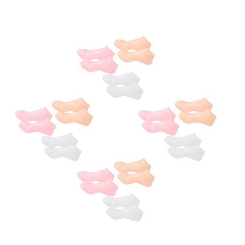 4Paren Paar Elastische Silicone Spa Voor Voetverzorging Thuis