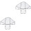 2Pcs Double Stroller Rain Cover Transparent PVC Universal Twins Shield 3