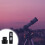 2Sets Durable Black Metal Telescope Alignment Collimator with Eyepiece 9