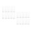 20Sets Transparent PP Multi-Layer Cake Tier Supports Durable Home Use 1