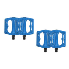 4St Lichtgewicht Sky-Blauwe Aluminium Pedalen Voor Mountainbike