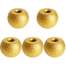 5St Golden Roterende Burrs Voor Hout En Plastic Plantenbak Bewerking
