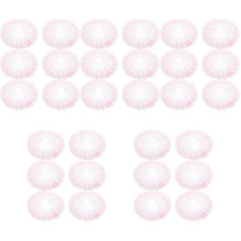 30Pcs Pink Floral Lace Bouquet Holders Lightweight Wedding Supplies
