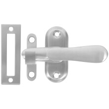 3Pcs Silver Stainless Steel Door Buckle Locks Slide Lock for Home Use