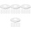 80Pcs Durable Silver Heat Gathering Shield for Fire Sprinkler Head Use 5