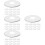 80Pcs Durable Silver Heat Gathering Shield for Fire Sprinkler Head Use 8