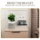Étagère Mural De Rangement Aluminium Noir Compact 7