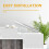Large Pet Mirror Sheets Self-Adhesive for Bathroom and Dorm 11
