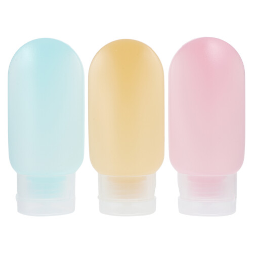 12Pcs Travel Toiletry Bottles Pe Material Lightweight Assorted Colors 1