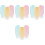 12Pcs Travel Toiletry Bottles Pe Material Lightweight Assorted Colors 4