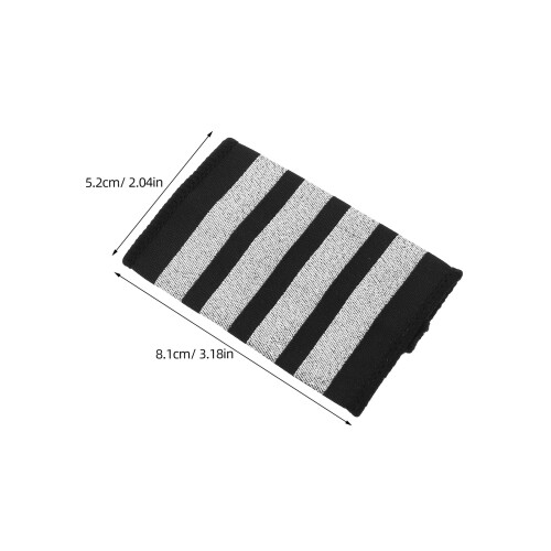 2Pcs Multi Color Fabric Uniform Epaulets for Security & Cosplay Use 2