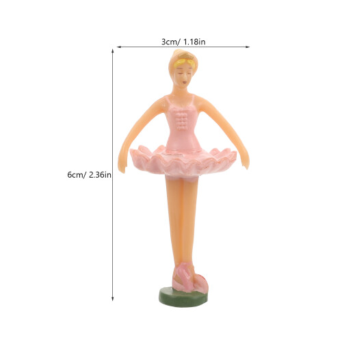 5Pièces Poupées Ballet Danseuse Rose Accessoires Pour Boîte 1