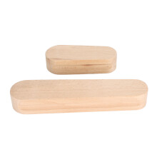 2 pezzi di battipanni in noce per tessuti, per stirare, 3,817,8 cm e 3,830,48 cm