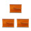 3Pcs Brown Wooden Mini Dollhouse Cake Store Simulation Display Board 1